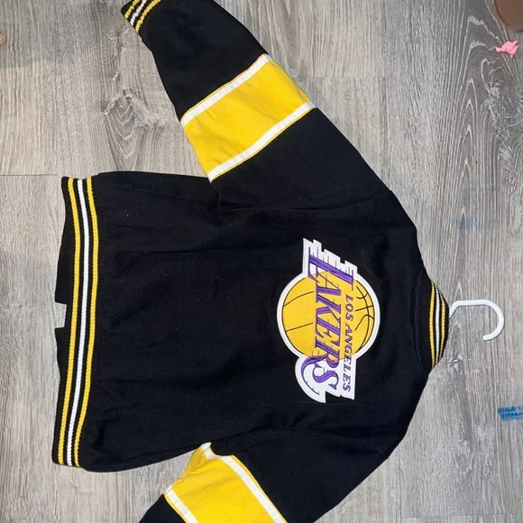 Lakers size youth varsity jacket